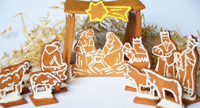Печенье Рождественский вертеп