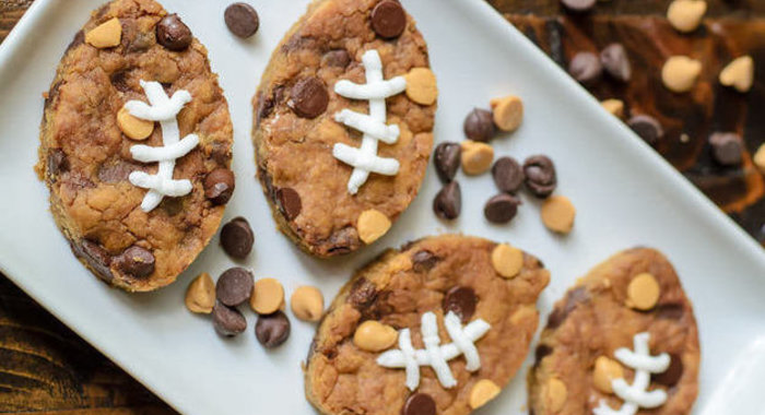 Арахисовое печенье с шоколадом