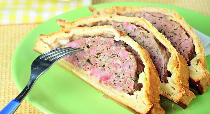 Паштет запеченный в тесте