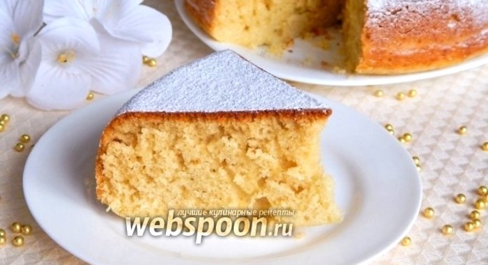 Кекс на ряженке в мультиварке