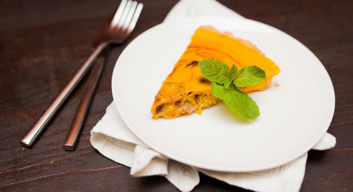 Чизкейк из тыквы