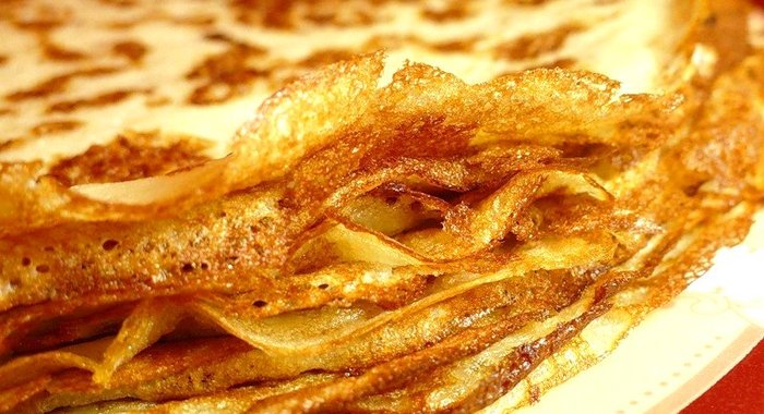 Блины на соде