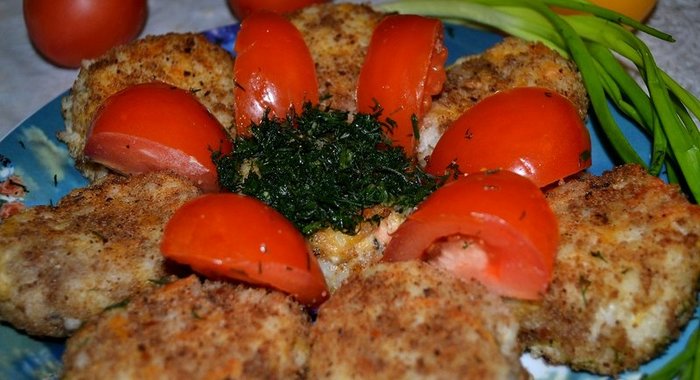 Рыбные котлеты для любимых