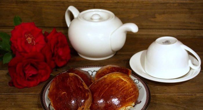 Капустные пирожки в духовке