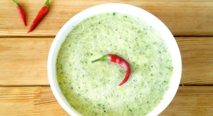 Сыроедческий суп-пюре