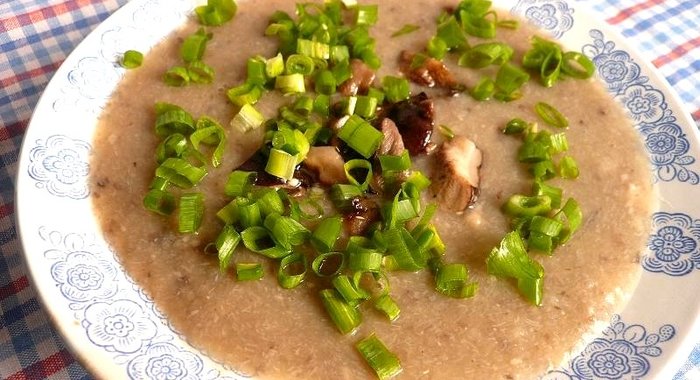 Суп-пюре из грибов и картофеля