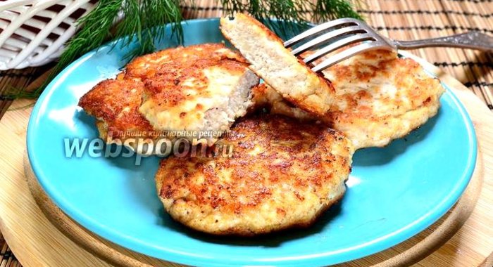 Котлеты куриные сливочные