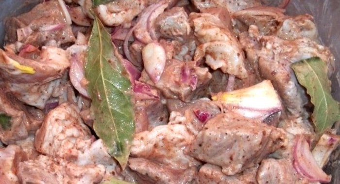 Маринад для шашлыка с вином