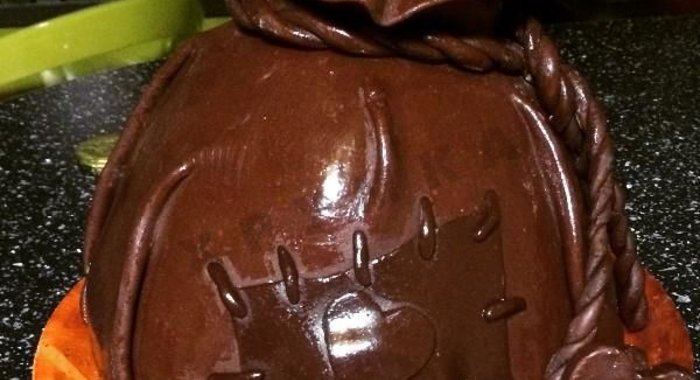Торт Мешочек с деньгами