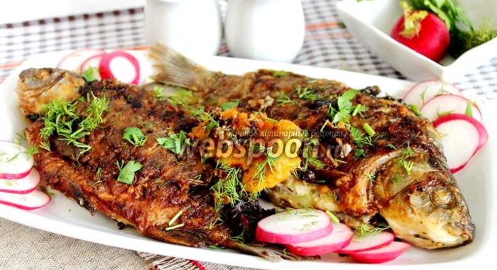 Караси в маринаде жареные