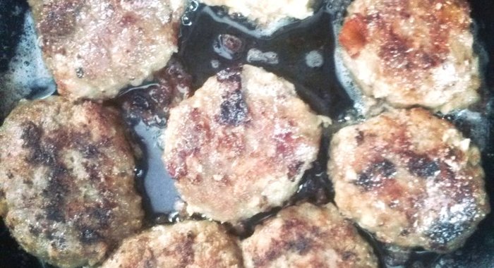 Котлеты из свиного фарша