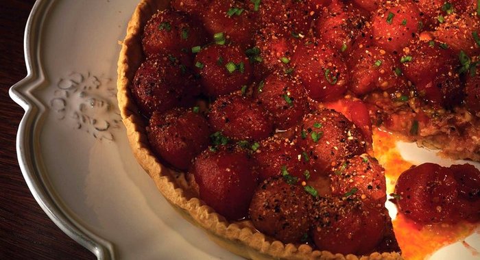 Черри-томато киш