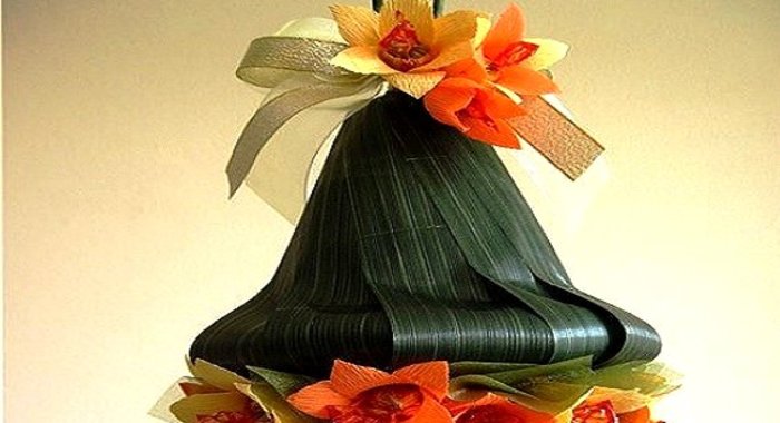 Колокольчик из конфет