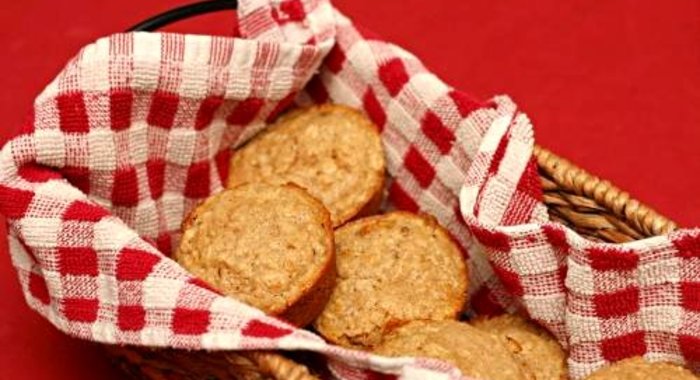 Овсяные маффины с изюмом