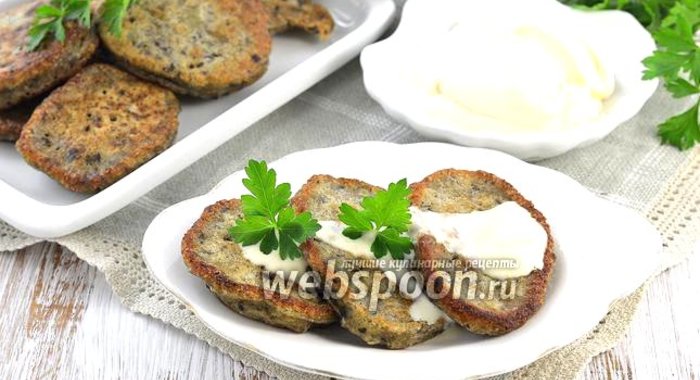 Оладьи из грибов