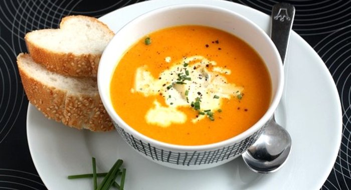 Тыквенный суп-пюре простой