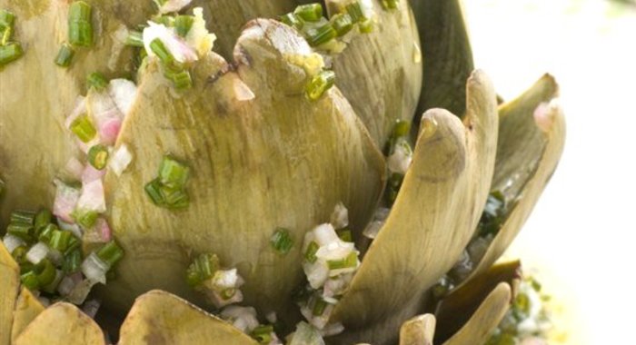 Испанские артишоки под маринадом