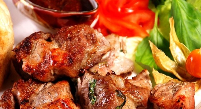 Свиной шашлык в мультиварке