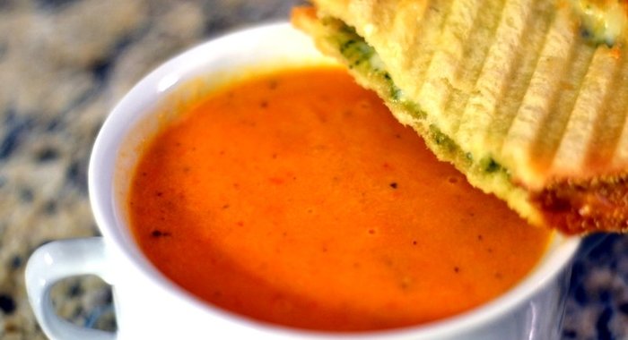 Томатный суп-пюре