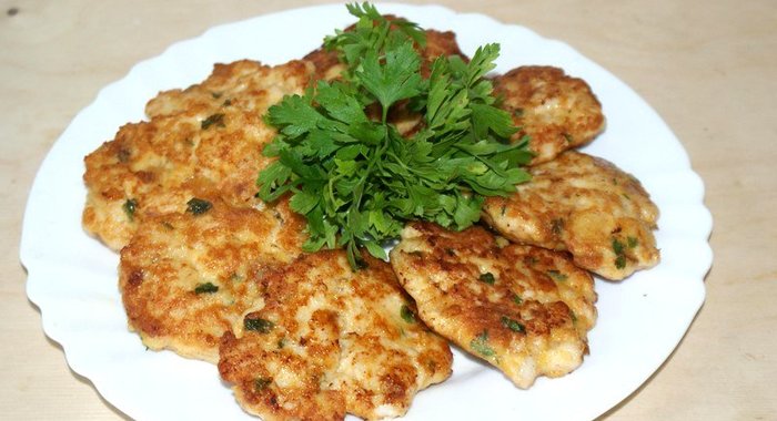 Рубленые куриные котлеты