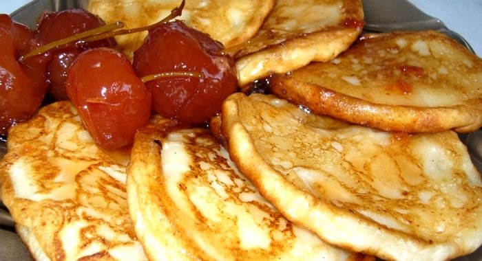 Оладьи из творога