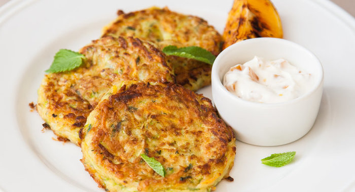 Оладьи из кабачков