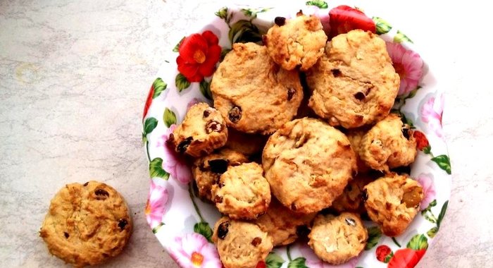 Кексы с фруктовым пюре