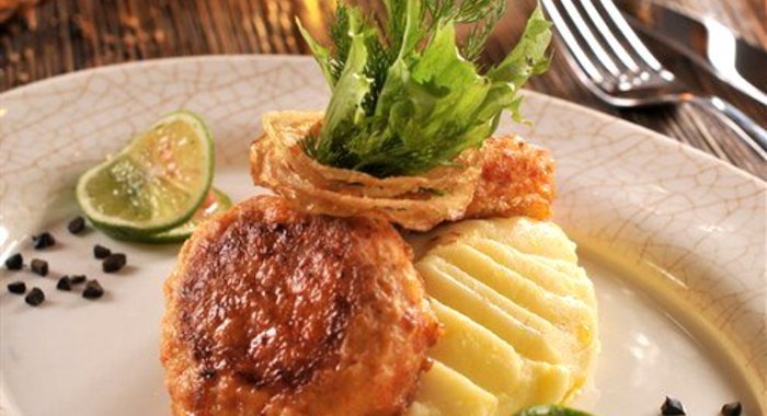 Котлеты из рыбы муксун