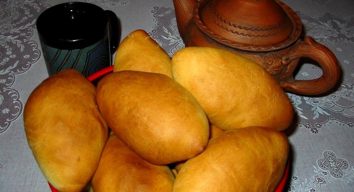 Постные пирожки с картофелем и грибами