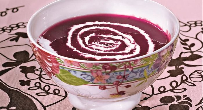 Свекольный суп-пюре