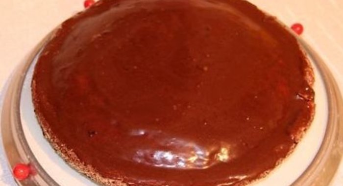Торт с шоколадным кремом