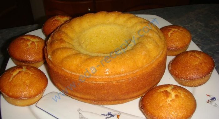 Мандариново-лимонный кекс