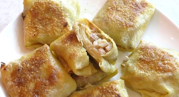 Блинчики с сыром