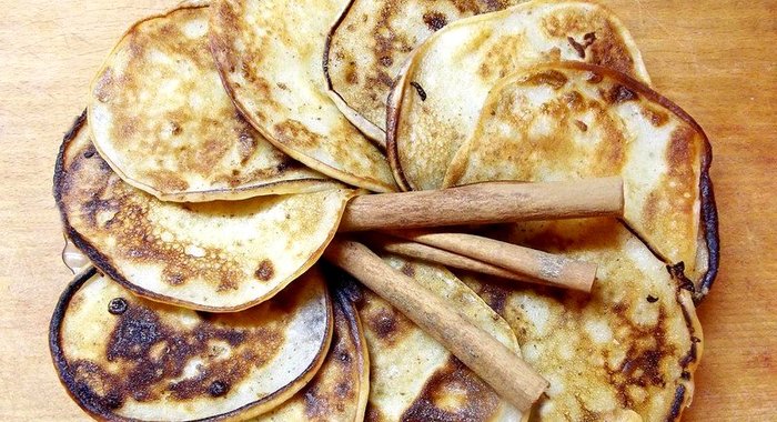 Оладьи с кардамоном и корицей