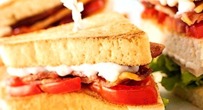 Сытный бутерброд