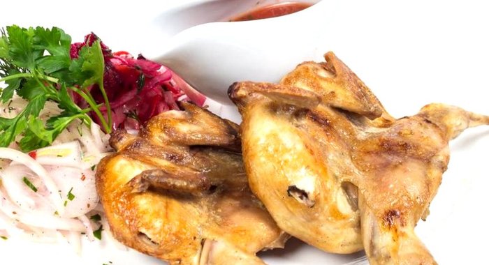 Шашлык из перепелов