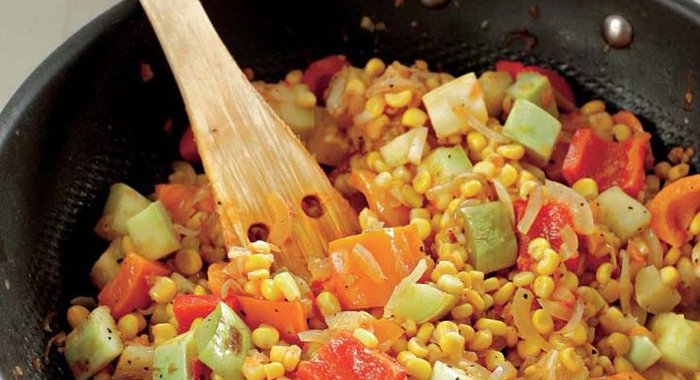 Рагу из кукурузы