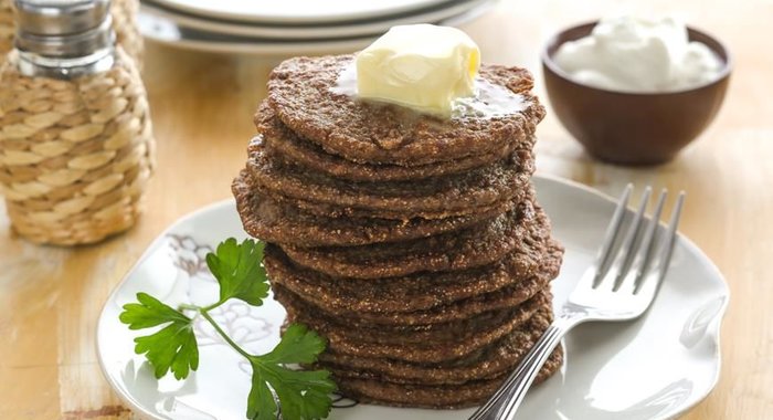 Печеночные оладьи из куриной печени
