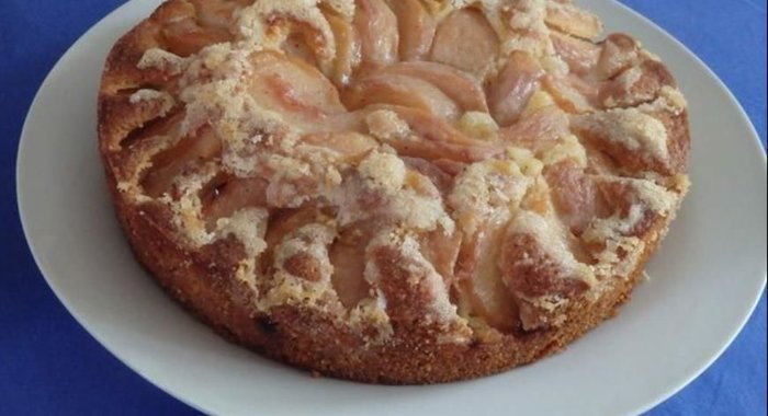 Персиковая шарлотка из моего детства