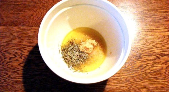 Лимонный маринад с розмарином для баранины