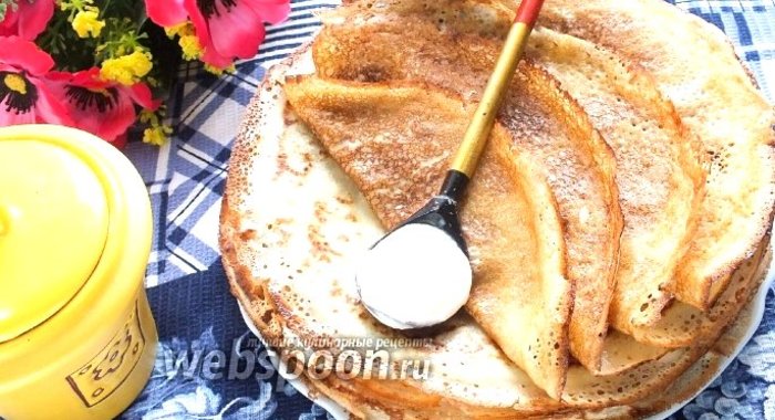 Блинчики на сыворотке