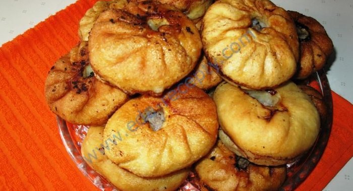 Татарские пирожки Перемячи с мясом