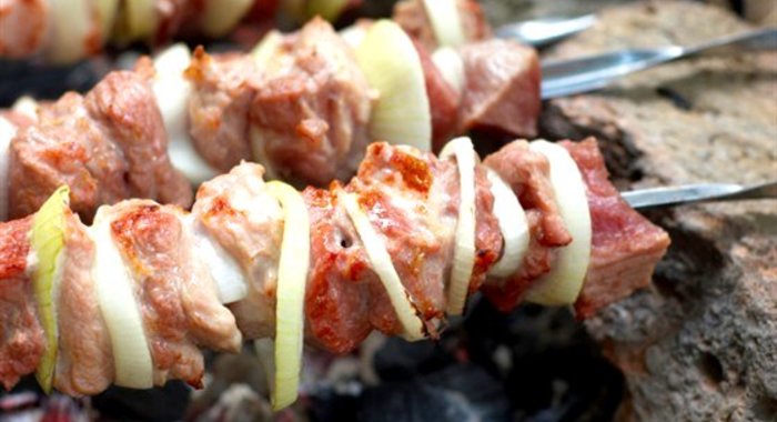 Шашлык из свинины по‑питерски