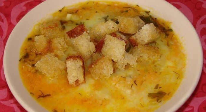 Картофельный суп-пюре из грибов