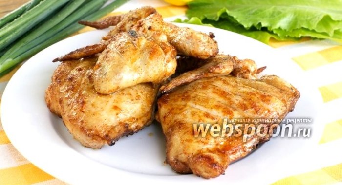 Шашлык из курицы с уксусом