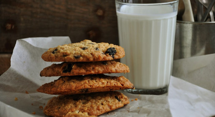 Овсяное печенье с шоколадом