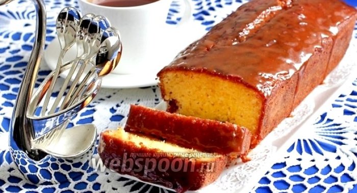 Апельсиновый кекс на рисовой муке