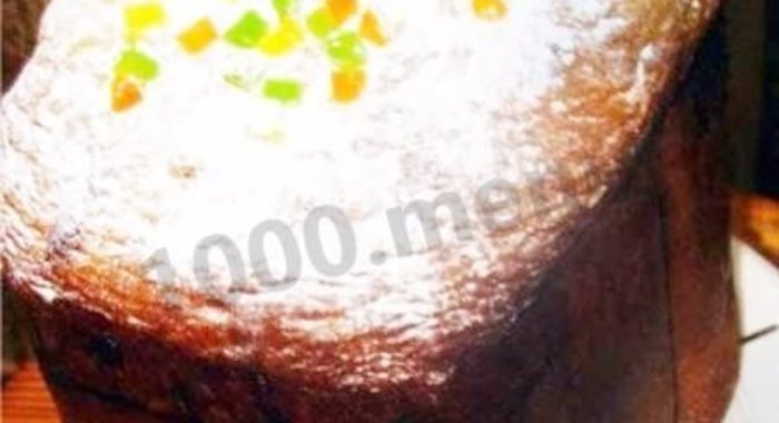 Пасхальный кулич Параскина паска в хлебопечке