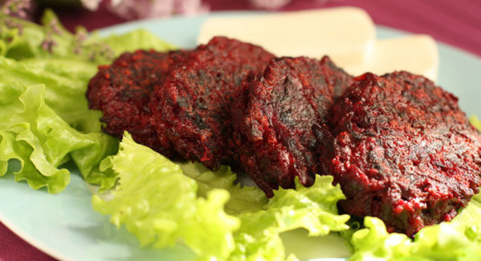 Свекольные котлеты