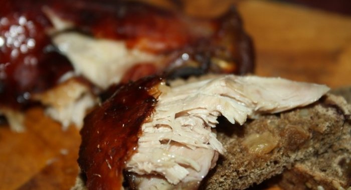 Утиные ножки в соево-апельсиновом маринаде